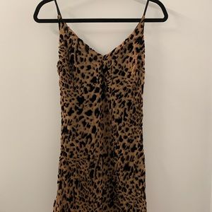 Forever 21 cheetah print dress size large